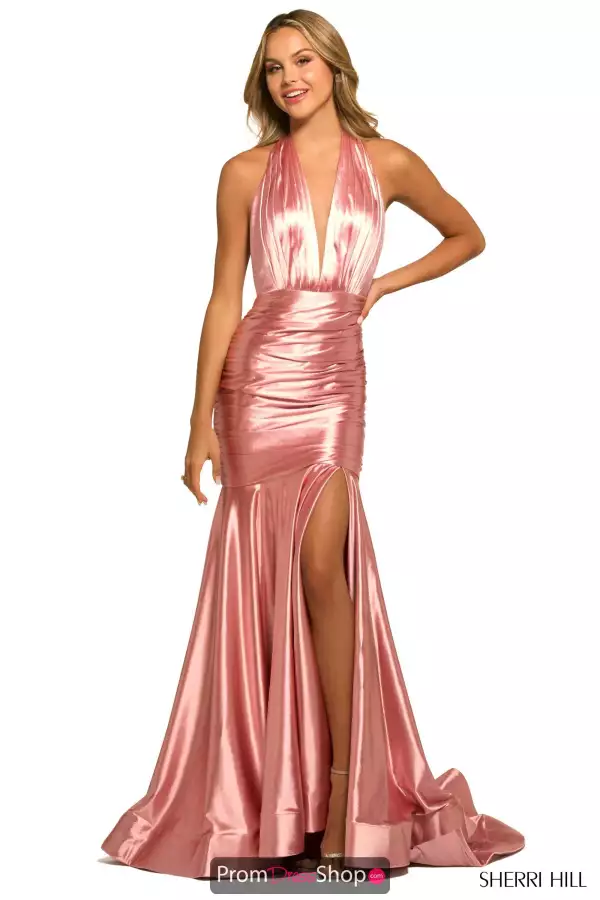 Fitted Novelty Long Dress 55354