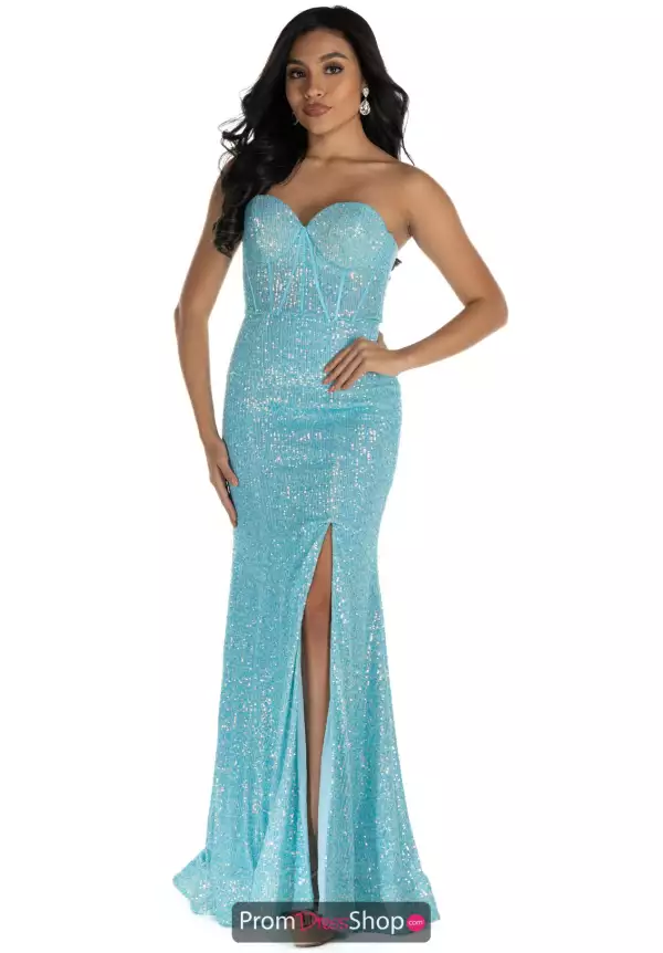 Sherri Hill Fitted Dress 54844