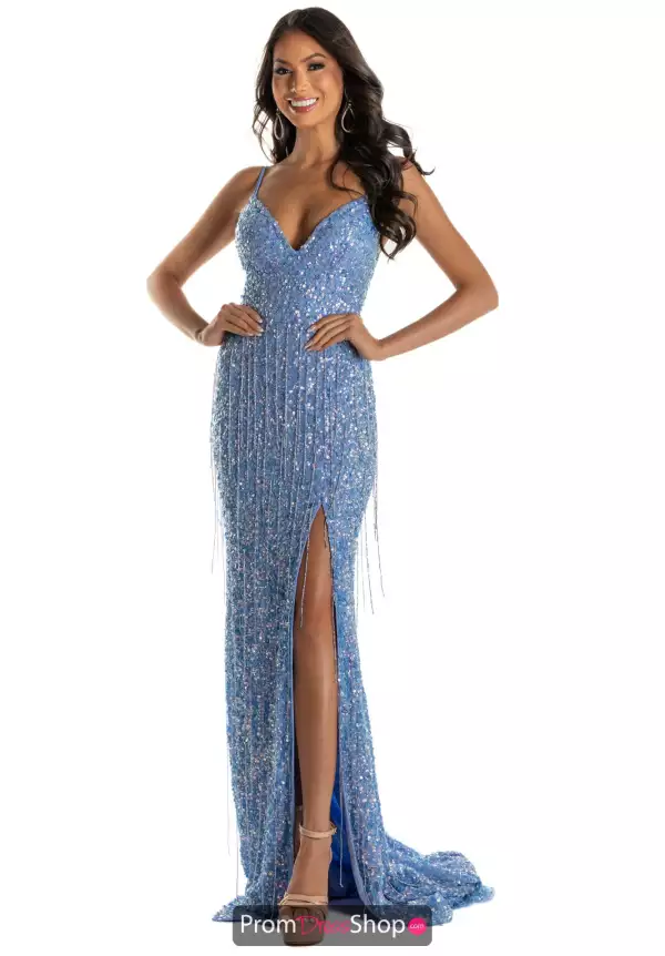 Fitted Fringe Dress 55041