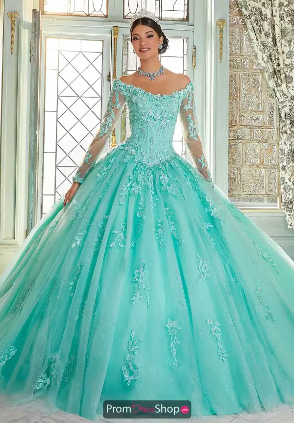 Ball Gown Long Sleeve Dress 89339
