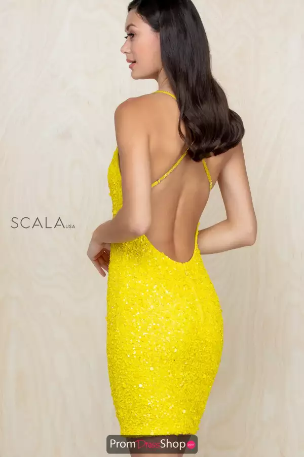 Scala Short Sequina Dress 60060