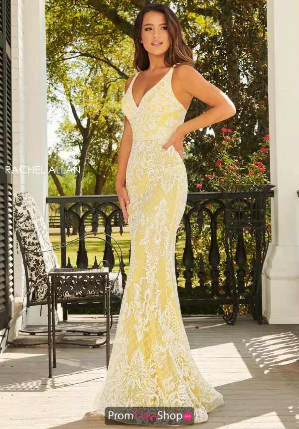 Rachel Allan Beaded Dress 70277