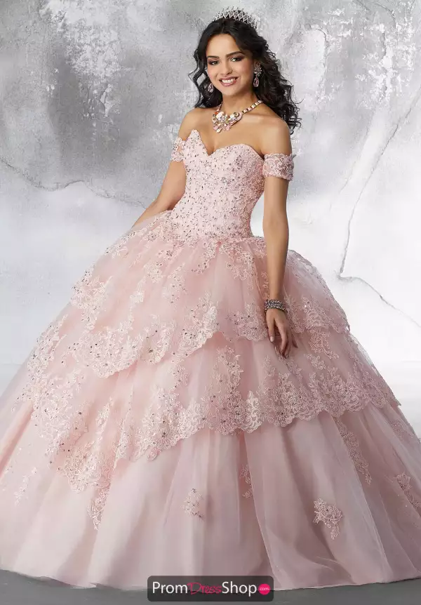 Long Beaded Sweetheart Quinceanera 89190