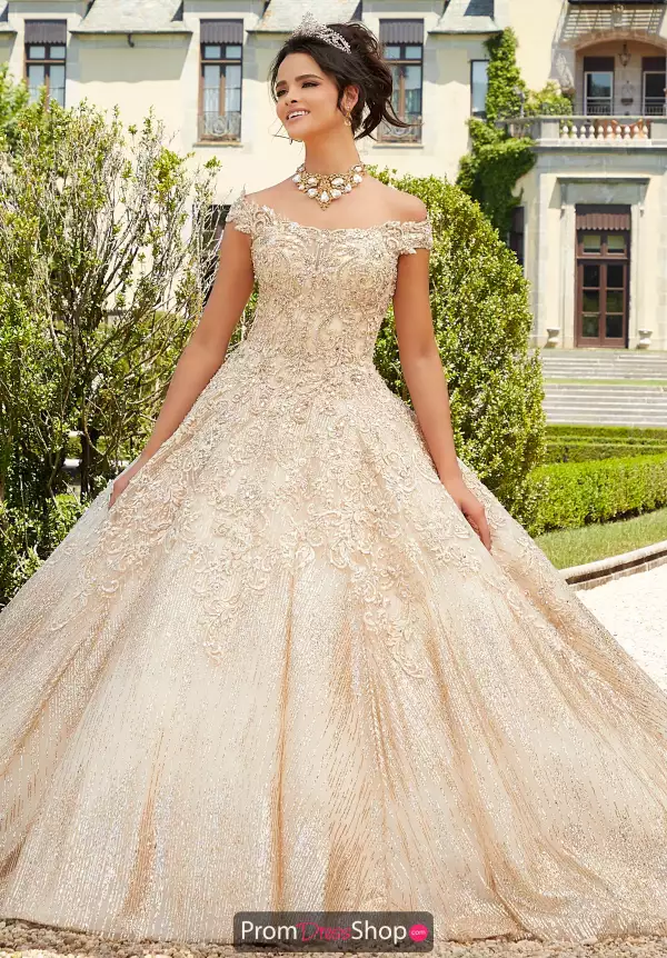 Off The shoulder Ball Gown 89302