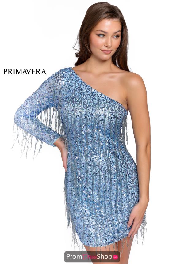 Fitted Single Shoulder Fringe Dress 3858