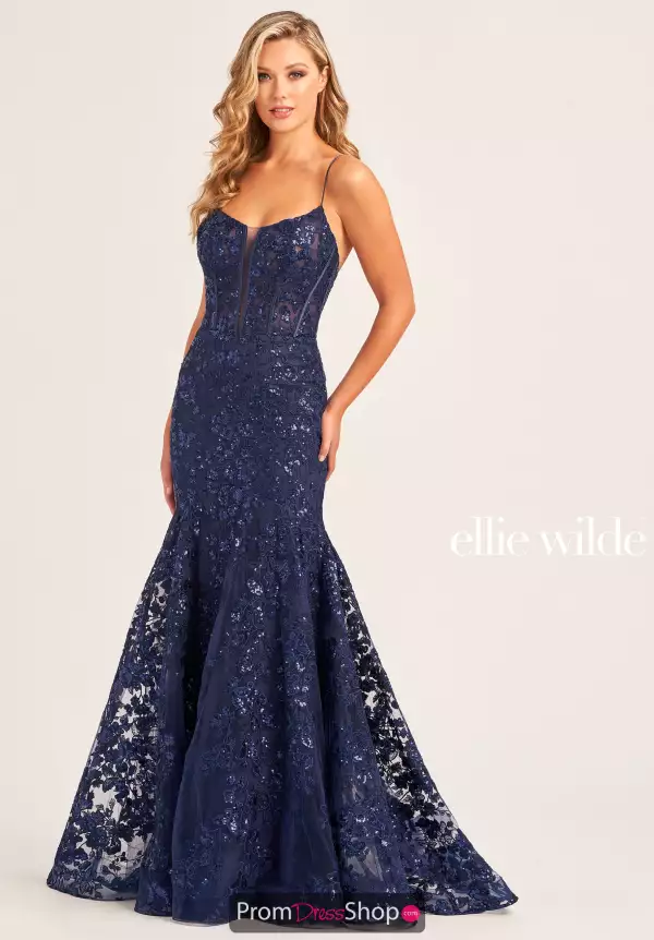 Ellie Wilde Long Dress EW35203