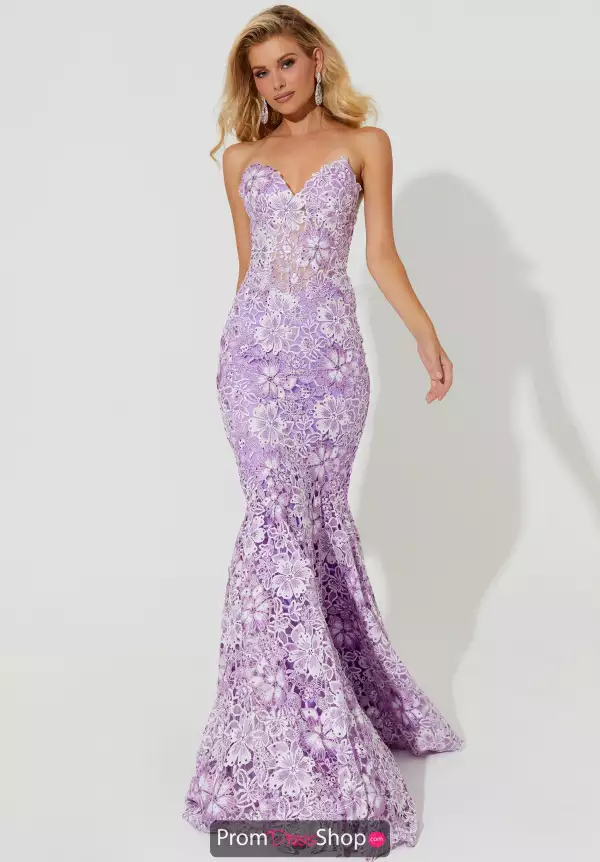 Jasz Couture Fitted Dress 7535