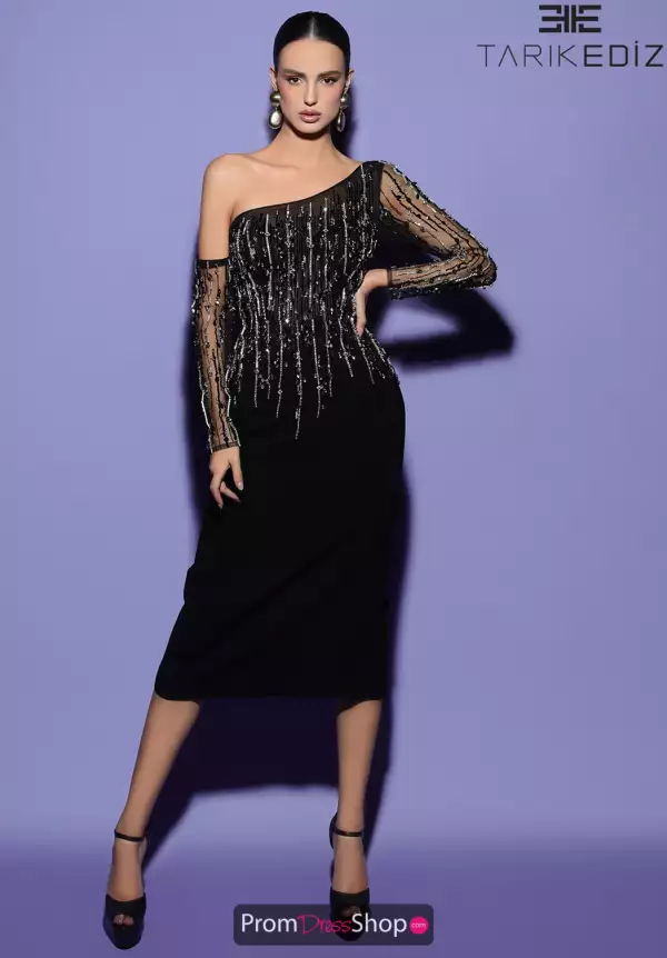 Tarik Ediz Beaded Dress 98495