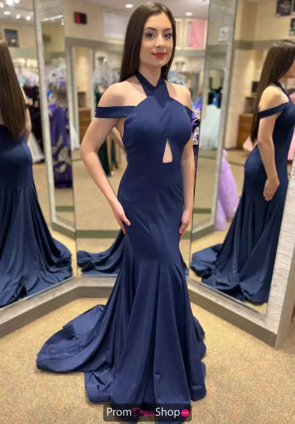 Jasz Couture Cap Sleeve Mermaid Dress 6238