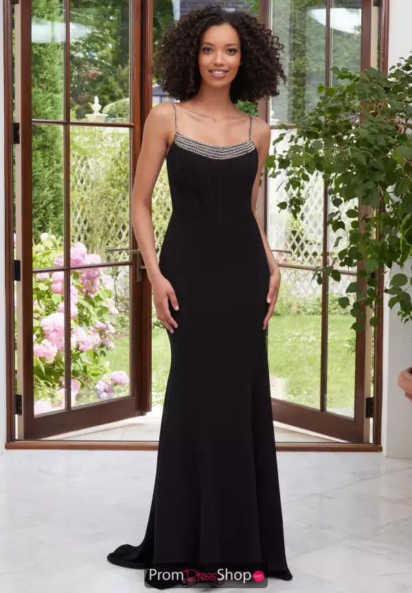 Fitted Corset Jersey Dress 49116