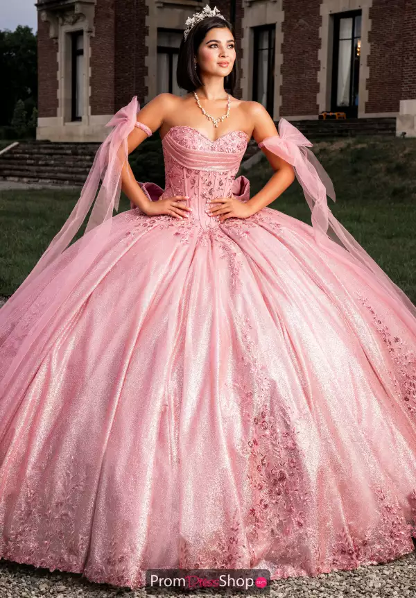 Strapless Beaded Glitter Tulle Dress Q1023