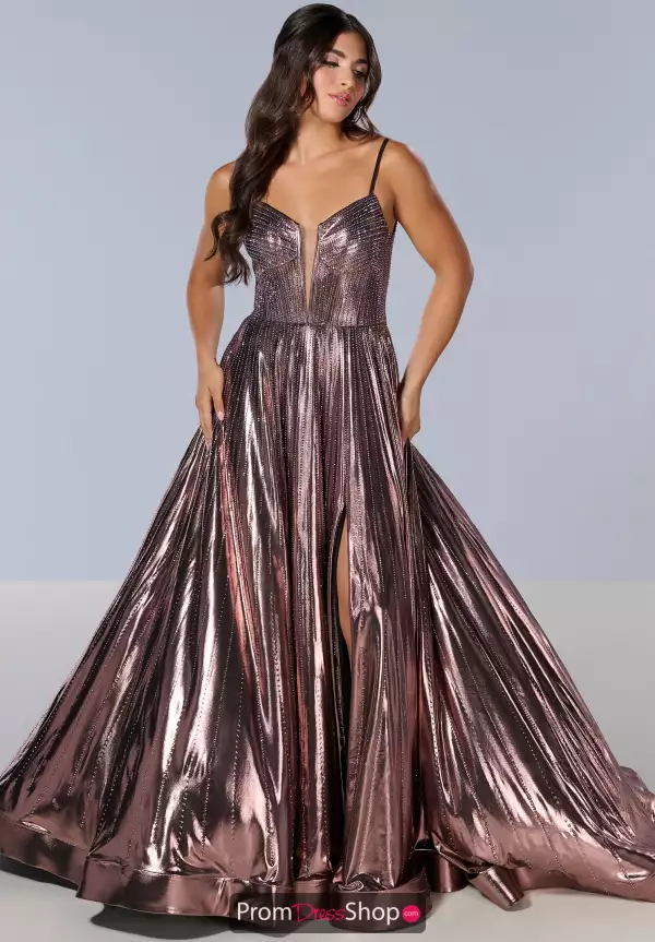 Long Flowy Aline Dress 16189
