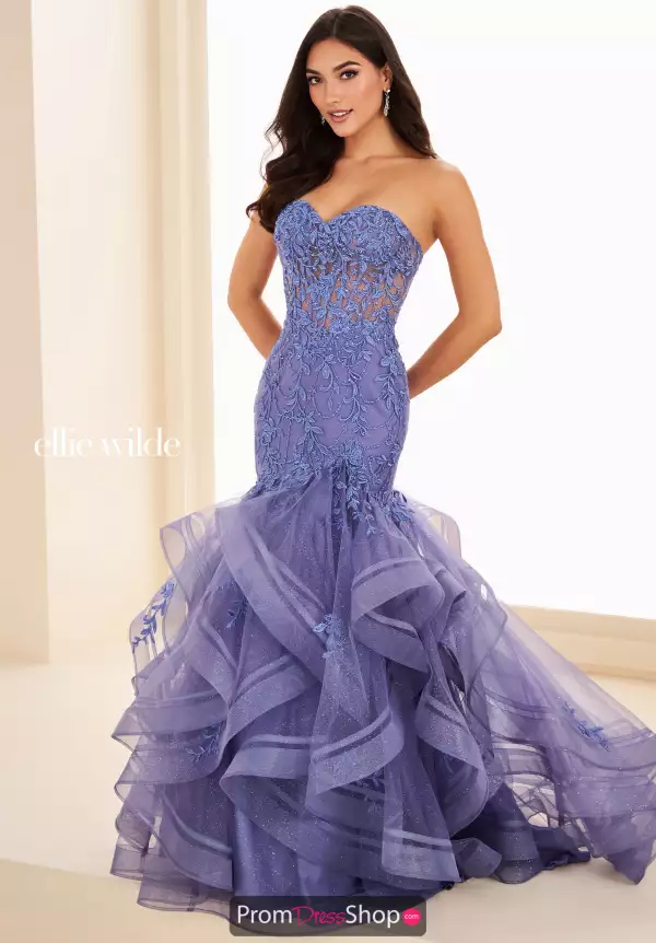 Strapless Corset Mermaid Dress EW37113