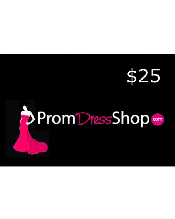 $25 PromDressShop.com Gift Card