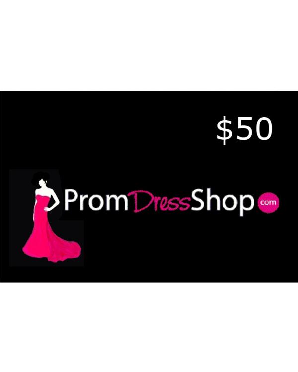 $50 PromDressShop.com Gift Card