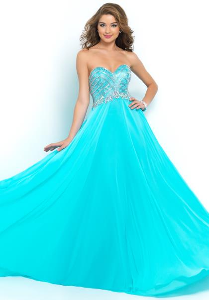Blush Dress 9930 at the Prom Dress Shop