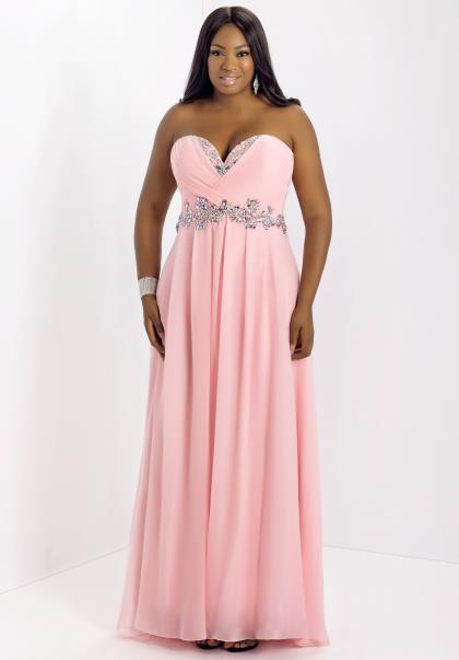 Blush Too Dress 9616W at the Prom Dress Shop