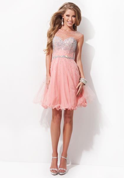 Tony Bowls Shorts Dress TS11477 at the Prom Dress Shop