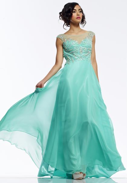 Beautiful Flowy 2014 Riva Prom Dress R9779