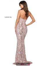 sherri hill rose gold