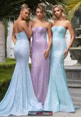 Cinderella Blue, Lilac, Celeste Blue