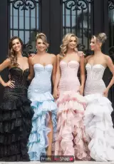Black/Nude, Blue, Pink, Ivory/Nude