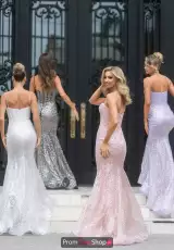 White, Black, Pink, Lilac