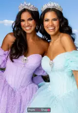 Lilac and Aqua
