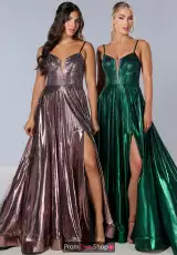 Bronze and Emerald Green