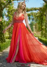 Orange/Bright Pink