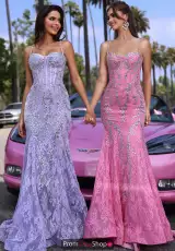 Lilac/Silver and Cinderella Pink AB