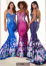 Royal/Multi, Magenta/Multi, Dark Purple/Multi