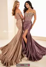 Frosted Bronze and Frosted Plum/Gold