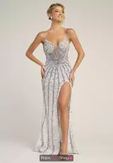 Ivory/Blue/Silver