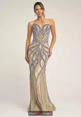 Nude/Blue/Silver