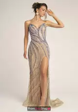 Nude/Blue/Silver