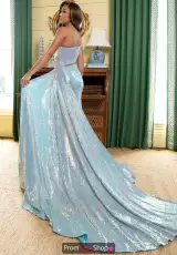 Powder Blue Iridescent