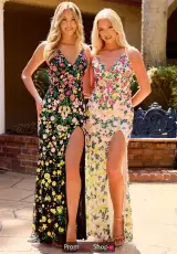 Black Multi and Ivory Multi