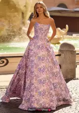 Lilac/Pink/Blue Print