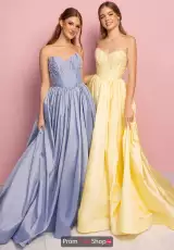 Periwinkle and Yellow