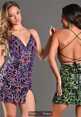 Black/Multi and Black/Green