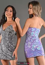 Black/Silver and Lilac