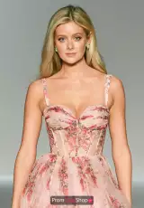 Blush/Red Print