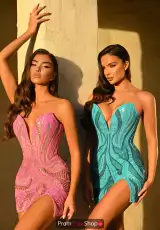 Pink and Aqua