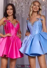 Fuchsia and Blue