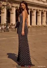 Black/Ivory/Silver