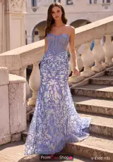 Ivory/Blue