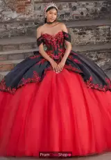 Black/Scarlet