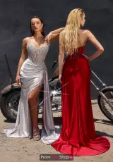 Silver and Red