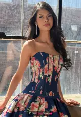 Navy Print